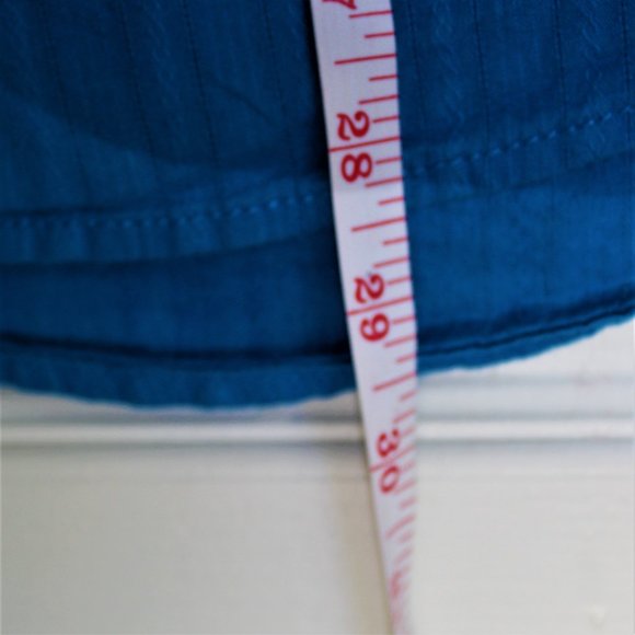 White stag blue long sleeve button up - Picture 6 of 7